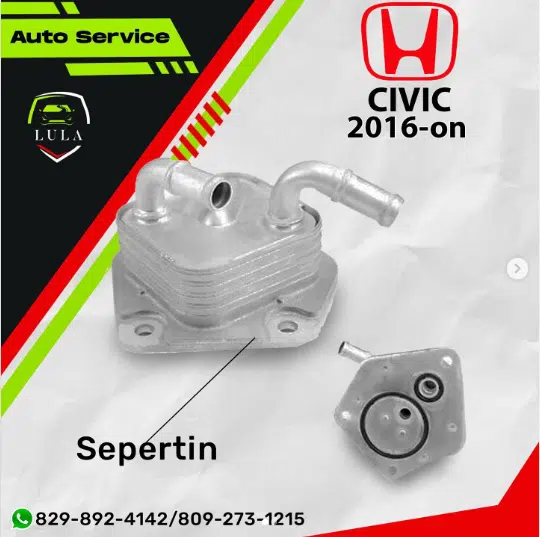 Serpentín Honda Civic 2016 | LULA Auto Repuestos