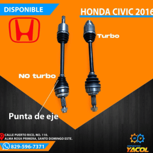 Punta de EJE Honda Civic 2016