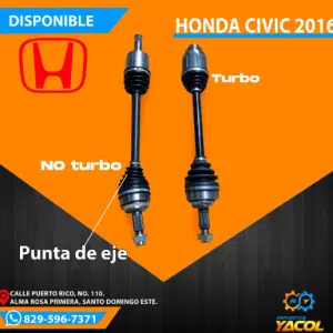 Punta de EJE Honda Civic 2016