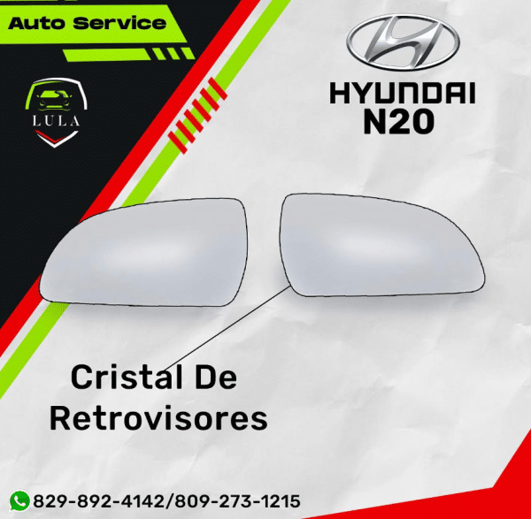 Cristales de Retrovisor Hyundai N20 | LULA Auto Repuestos