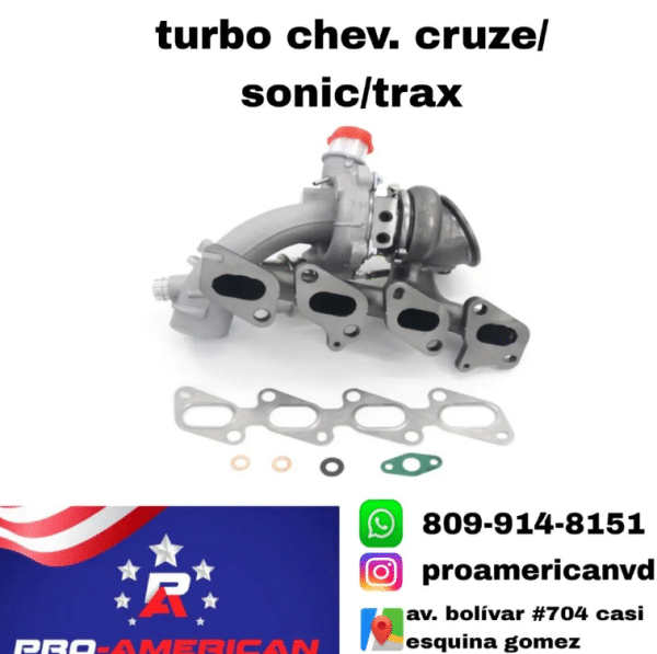 Turbo Chevrolet Cruze, Sonic, Trax | Pro American