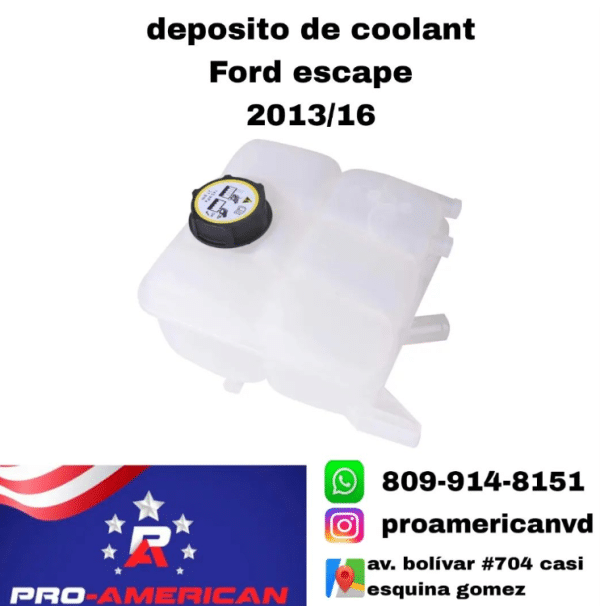 Deposito de Coolant Ford Escape 2013-16 | Pro American