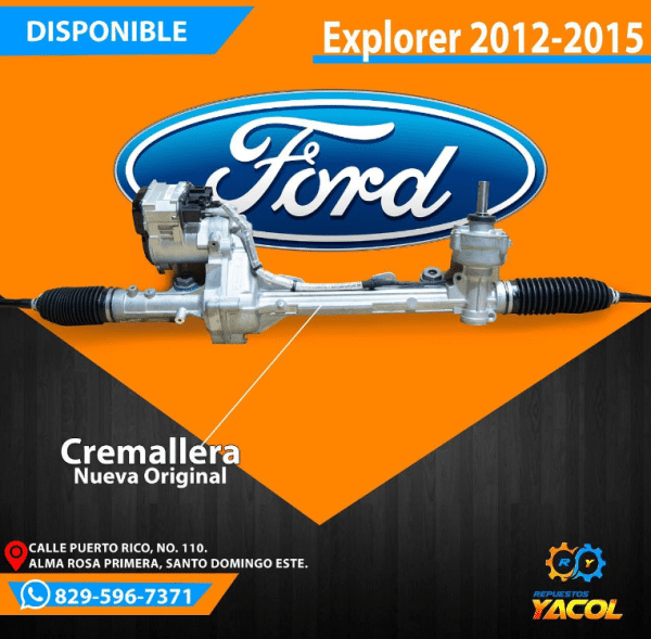 Cremallera Ford Explorer 2012-15-yacol | Repuestos Yacol