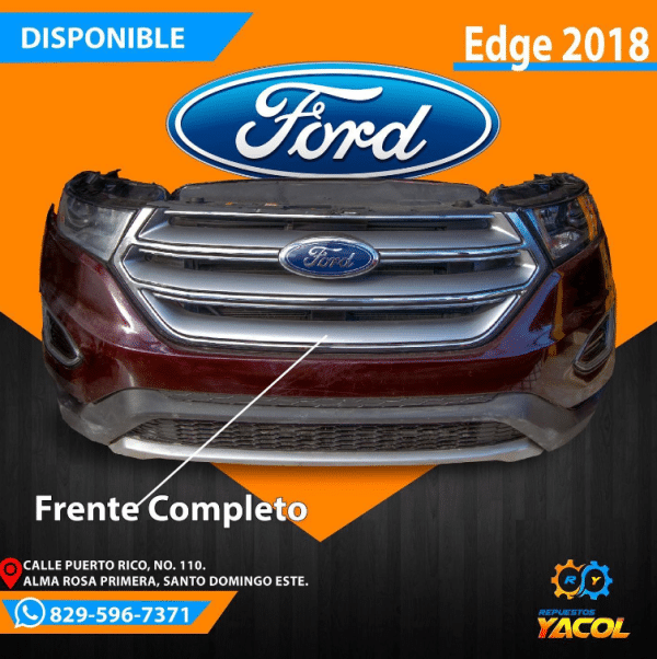Frente Completo Ford Edge 2018 | Repuestos Yacol