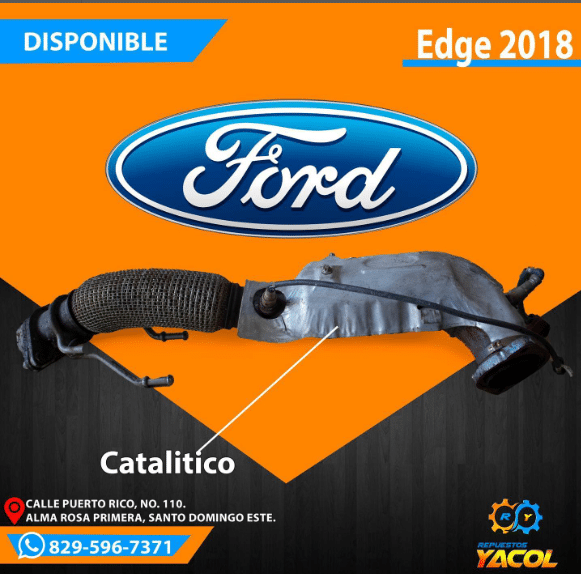 Catalitico Ford Edge 2018 | Repuestos Yacol