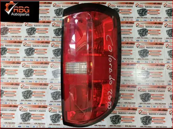 Mica Trasera Chevrolet Colorado 2015-2020 | RBG Autoparts