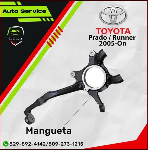Mangueta Toyota 4Runner Prado 2005-2009 | LULA Auto Repuestos