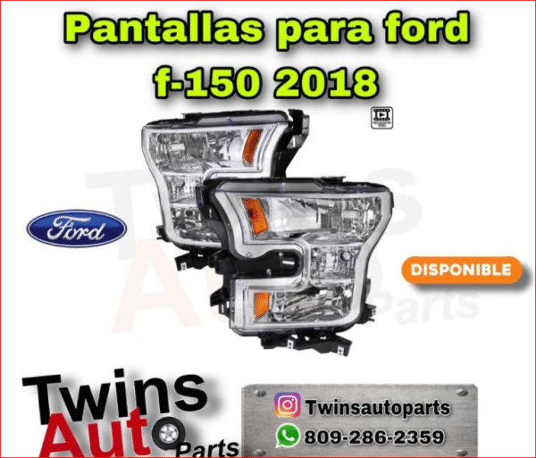 Mica Delantera De Ford F-150 2018 | Twins Auto Parts
