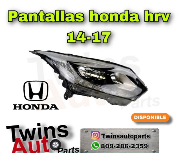 Mica Delantera Honda Hr-v 2014-2017 | Twins Auto Parts