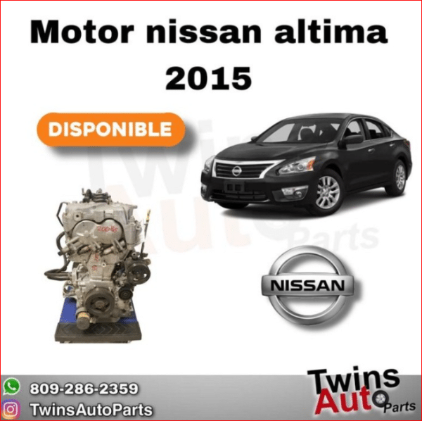 Motor De Nissan Altima 2015 | Twins Auto Parts