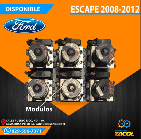 Modulo ABS Ford Escape 2008-2012 | Repuestos Yacol