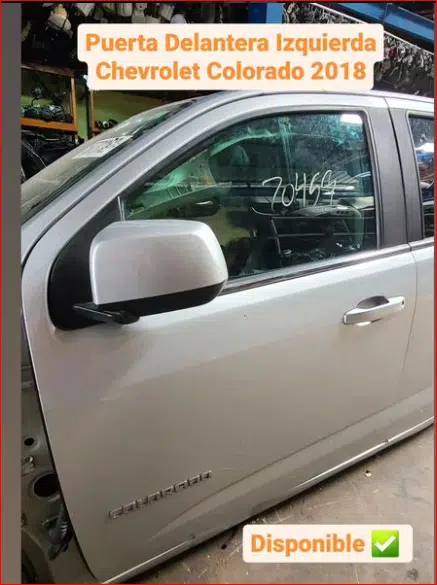 Puerta Derecha Chevrolet Colorado 2018 | RBG Autoparts