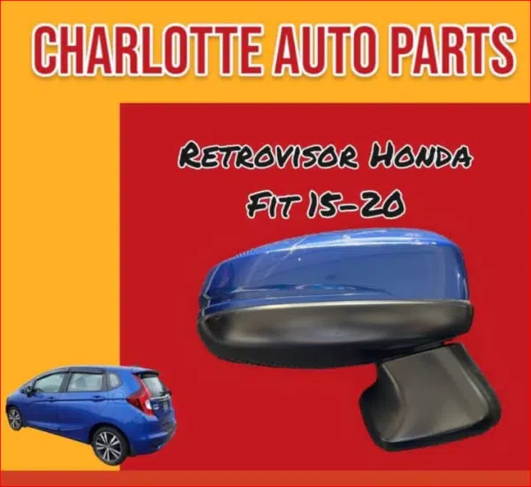 Retrovisor De Honda Fit 2015-2020 6 Retrovisor De Honda Fit 2015-2020 | Charlotte Auto Parts