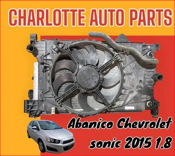 Abanico Radiador Chevrolet Sonic 2011-2016 5 Abanico Radiador Chevrolet Sonic 2011-2016 | Charlotte Auto Parts