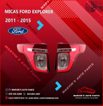 Farol Trasero Ford Explorer 2011-2015 | Marvin Auto Parts