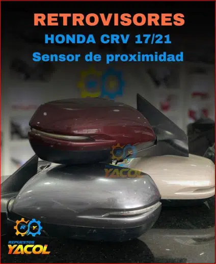 Retrovisores Honda CR-V 2017-2021 | Repuestos Yacol