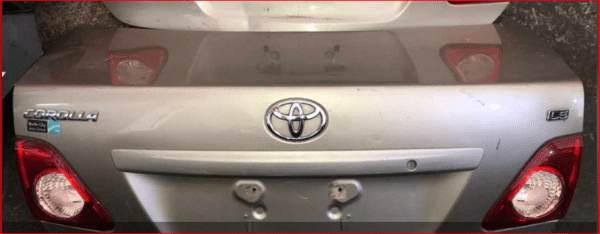 Compuerta Trasera Toyota Corolla 2007-2013 | JDF Auto Parts