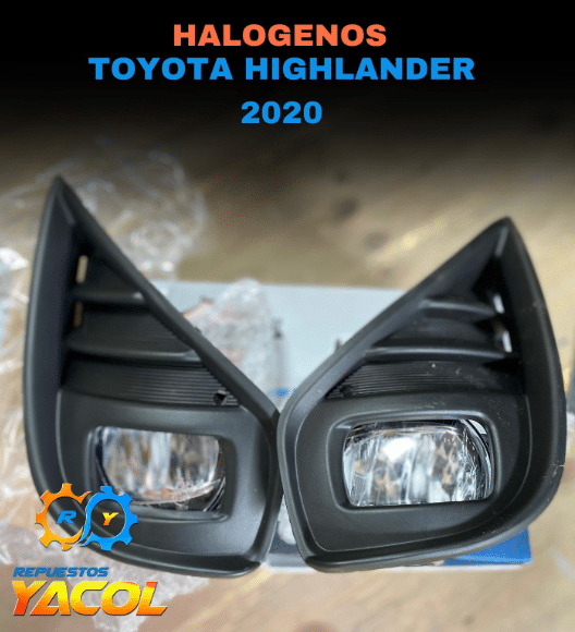 Halógeno Toyota Highlander 2019-2022 | Repuestos Yacol
